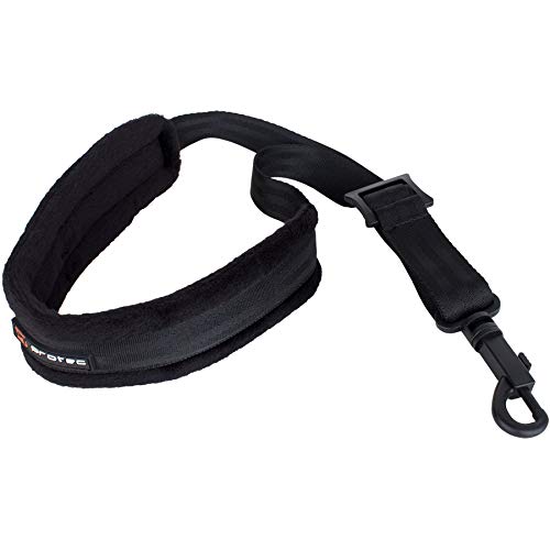 Pro-Tec Pro Tec A310P 22-Inch Regular Padded Saxophone Neck Strap with Swivel Snap Black - Image 2