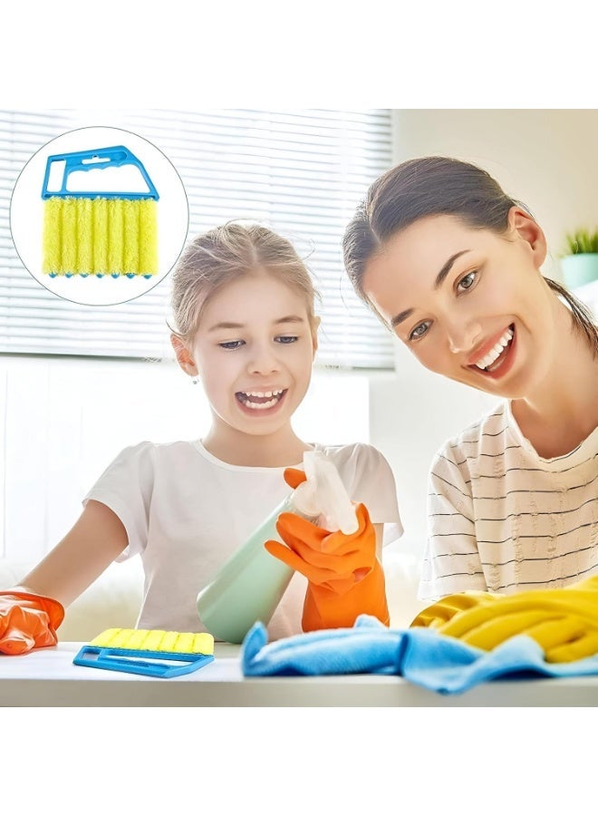 A practical brush for cleaning window louvers and air conditioning vents; it features a comfortable handle and a hanging loop, making it easy to remove dust. - Image 2