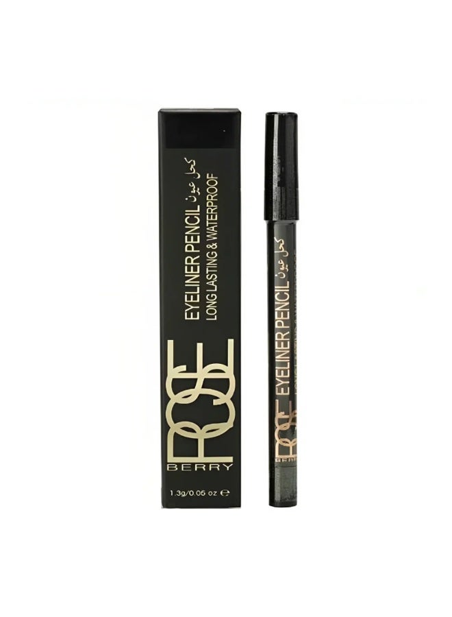 Rose Berry Long-Lasting & Waterproof Eyeliner Pencil