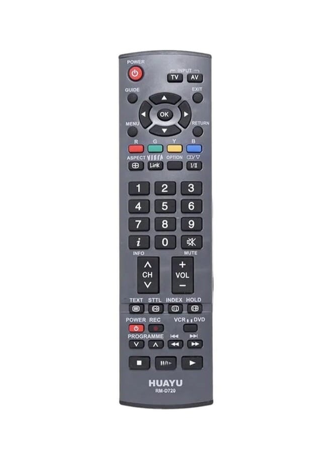 Huayu - Remote Control For Panasonic TV Black - Image 1
