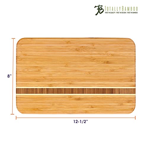 Totally Bamboo Aruba Bamboo Serving and Cutting Board, 12-1/2" x 8" - Image 5