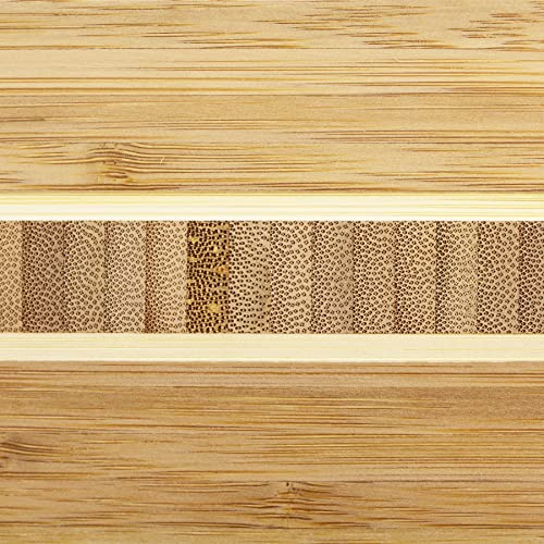Totally Bamboo Aruba Bamboo Serving and Cutting Board, 12-1/2" x 8" - Image 4
