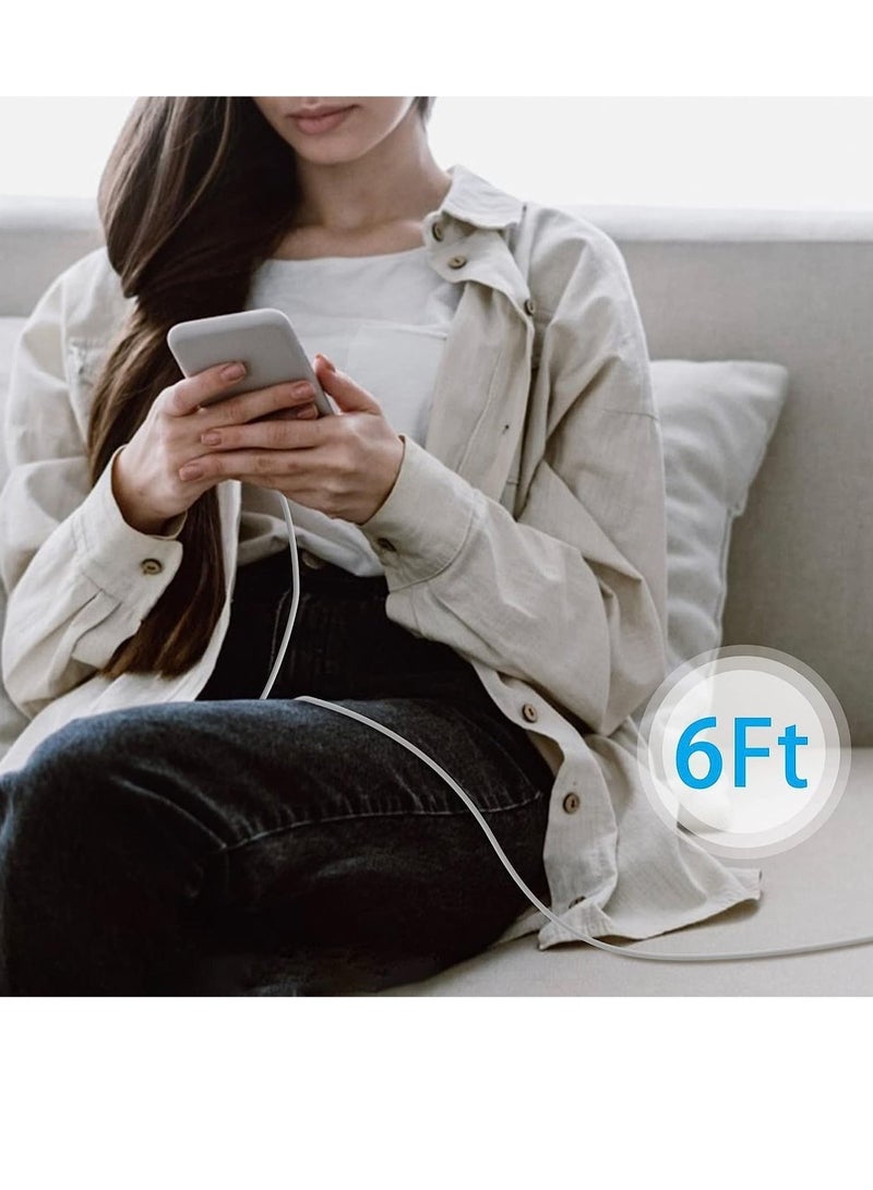 MFi Certified Type C to Lightning Cable for iPhone 14 Pro Max/ 13/13 Pro/13 Mini/12/12 Mini/12 Pro/11 Pro/11 Pro Max, Pack of 2,6ft - Image 5