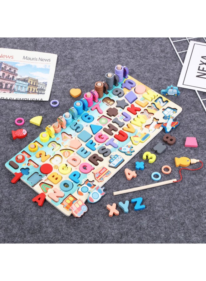 Buluqi Building Blocks, Puzzle Toys, Number Board, Matching Board, Early Education, Infant And Toddler Educational Toys, Gifts For Ages 1-3 - Image 5