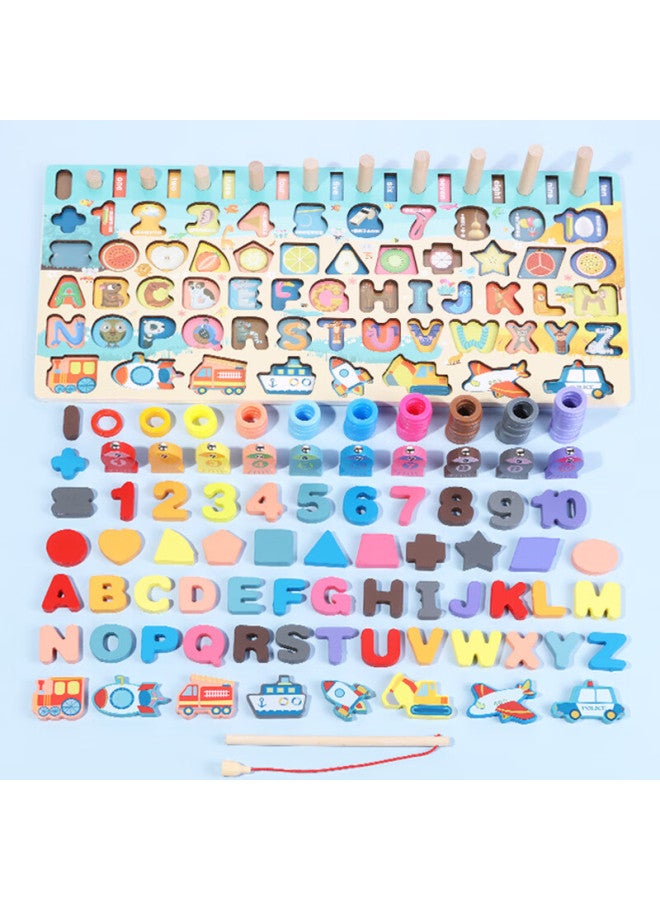 Buluqi Building Blocks, Puzzle Toys, Number Board, Matching Board, Early Education, Infant And Toddler Educational Toys, Gifts For Ages 1-3 - Image 4