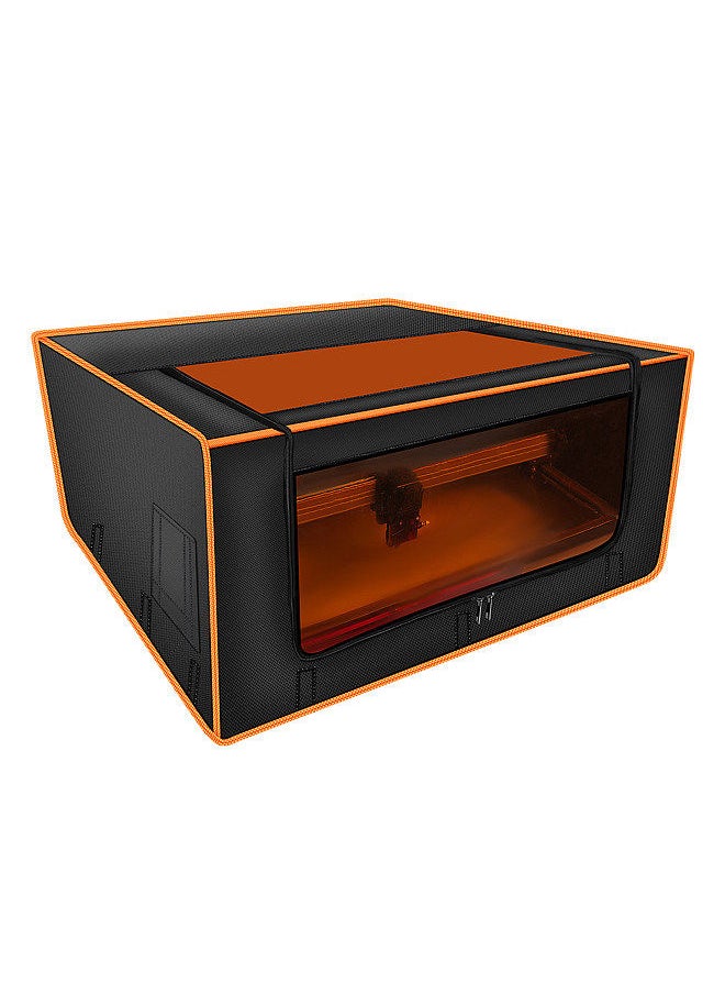 Two Trees - Laser Engraver Enclosure with Vent for TS2 Engraving Machine Eye Protection Protective Cover Fireproof Dustproof Noise Reduction Laser Cutting Enclosure Suitable for Most Laser Engraving Machine - Image 1