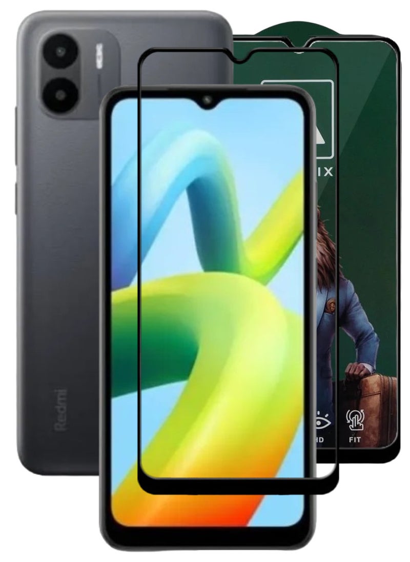 ACLIX Antistatic ESD Dustproof Premium Quality High Definition Tempered Glass Screen Protector Designed For Xiaomi Redmi A1+ - Image 1
