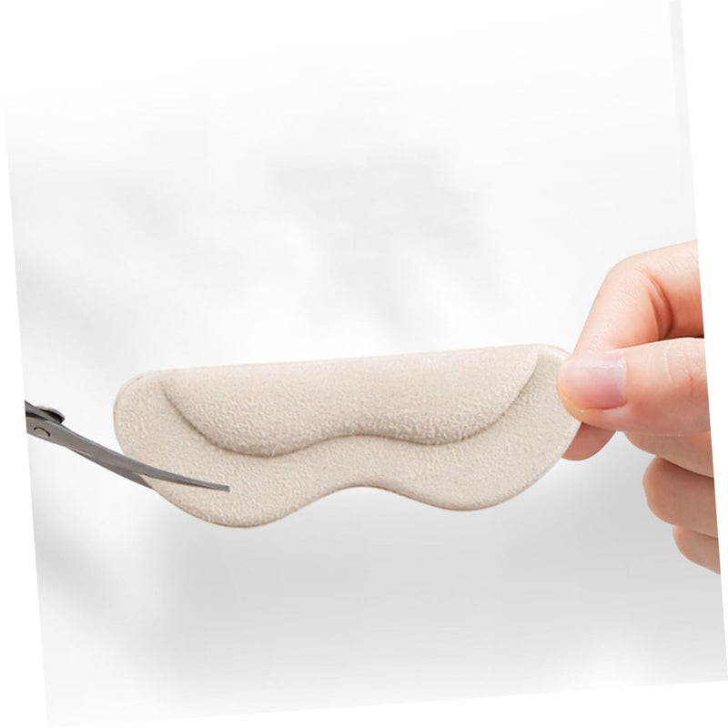 Self Adhesive Heel Pads 4 Pairs Wear Resistant Invisible Shoe Inserts Prevent Blisters - Image 5