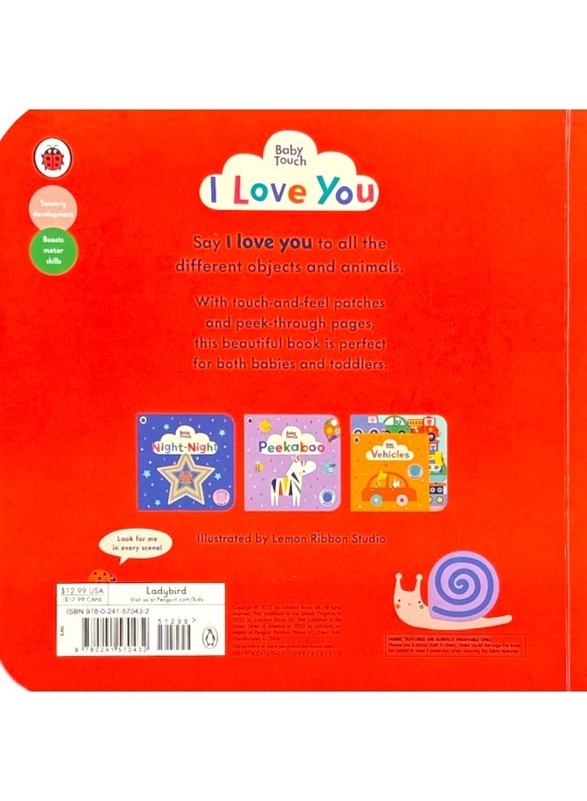 I Love You: A Touch-And-Feel Playbook (Baby Touch) - Image 2