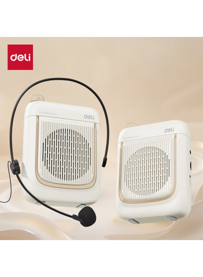 W Little Bee Amplifier Teacher Dedicated Speaker Tour Guide Waist-mounted Microphone Bluetooth Speaker Portable Megaphone Lecture Teaching Speaker High Volume Upgraded Wired Lt932