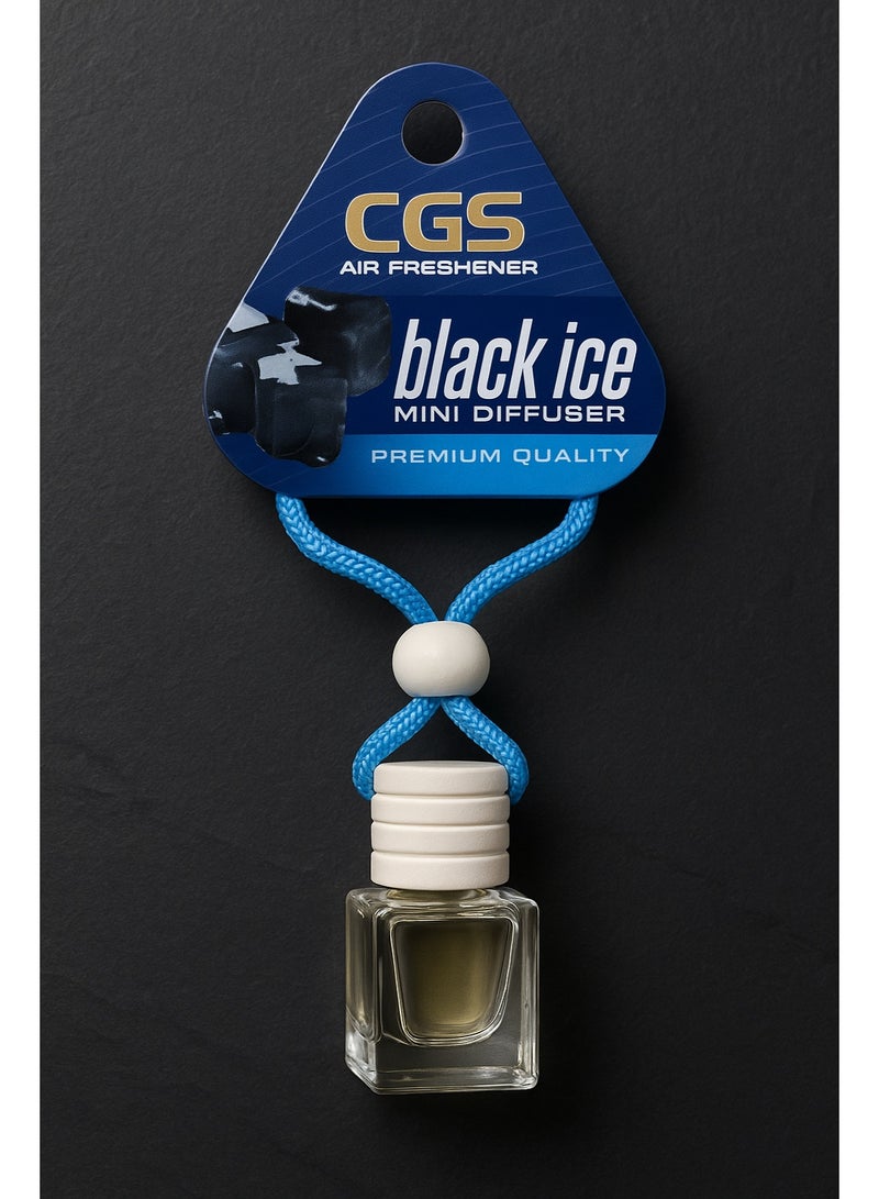سي جي اس معطر جو - موزع هواء صغير برائحة بلاك آيس للسيارة والمنزل، جودة ممتازة - Image 3