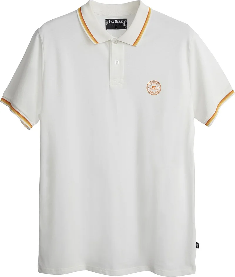 باد بير O Neck Regular Fit Plain White Men's T-Shirt - 21.01.07.023_Groove Polo