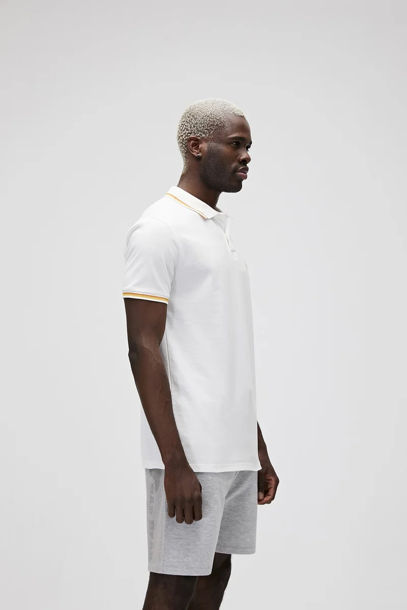 باد بير O Neck Regular Fit Plain White Men's T-Shirt - 21.01.07.023_Groove Polo