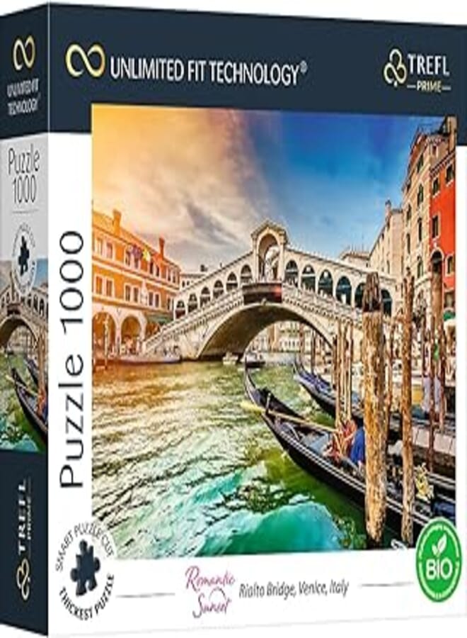 Trefl Puzzle 1000 Romantic Sunset: Rialto Bridge