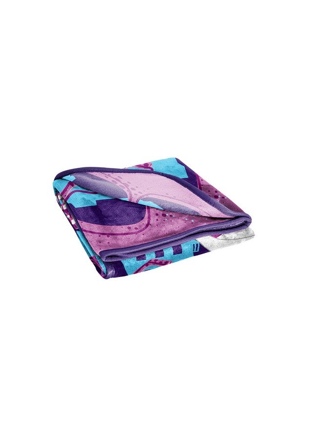MARVEL Marvel Spidey and His Amazing Friends Ghost Spider Gwen Throw Blanket - Measures 46 x 60 inches, Kids Bedding Features Gwen Stacy - Fade Resistant Super Soft Fleece (Official Product)  - Image 5