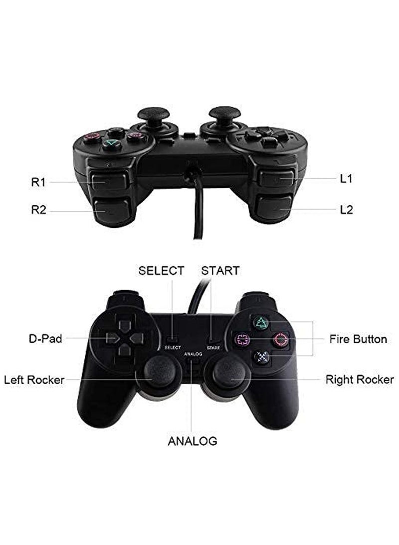 Wired DualShock Remote Controller for PlayStation, High-Performance Gamepad with Responsive Buttons and Ergonomic Design, Compatible with PlayStation Console for Precise Control and Enhanced Gaming Experience - Image 5
