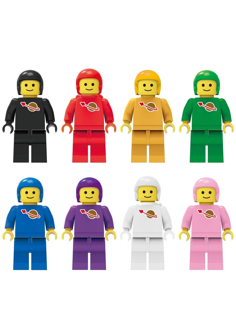 8-Piece Astronaut Building Blocks Minifigures Model Toys Suitable For Boys Gifts Bag Pack  - Image 1