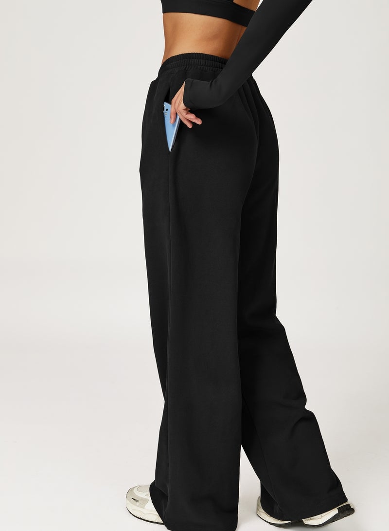 KAWN.YOGA High Waist Wide Leg Joggers - Image 5