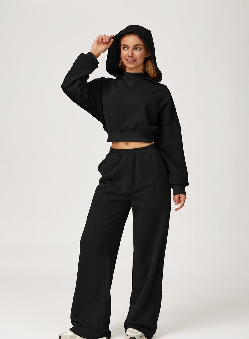 KAWN.YOGA High Waist Wide Leg Joggers - Image 4