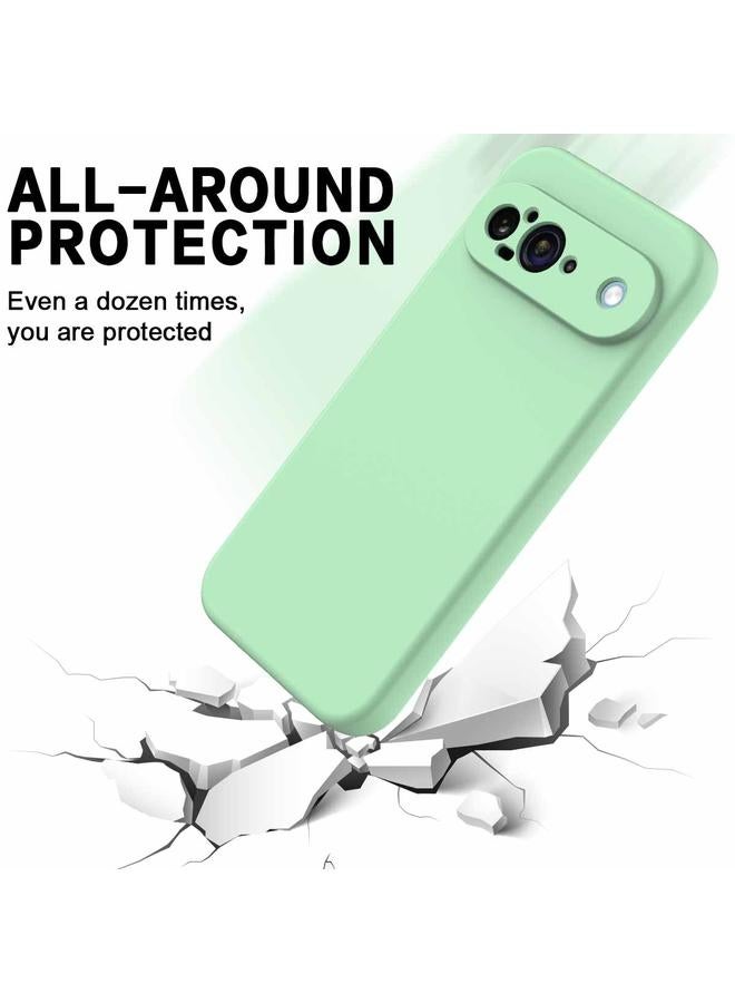 The Bros Phone Case For Google Pixel 9 Pure Color Liquid Silicone Shockproof Phone Phone Case - Image 5