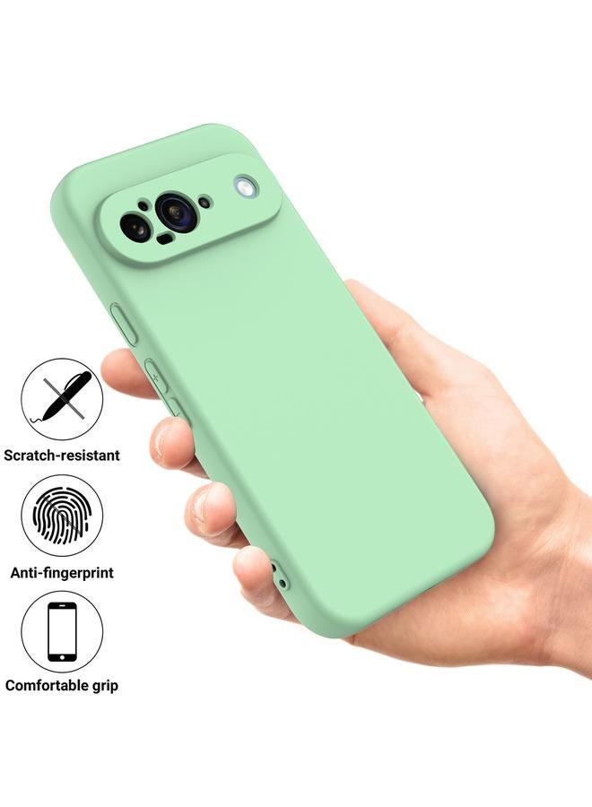 The Bros Phone Case For Google Pixel 9 Pure Color Liquid Silicone Shockproof Phone Phone Case - Image 2
