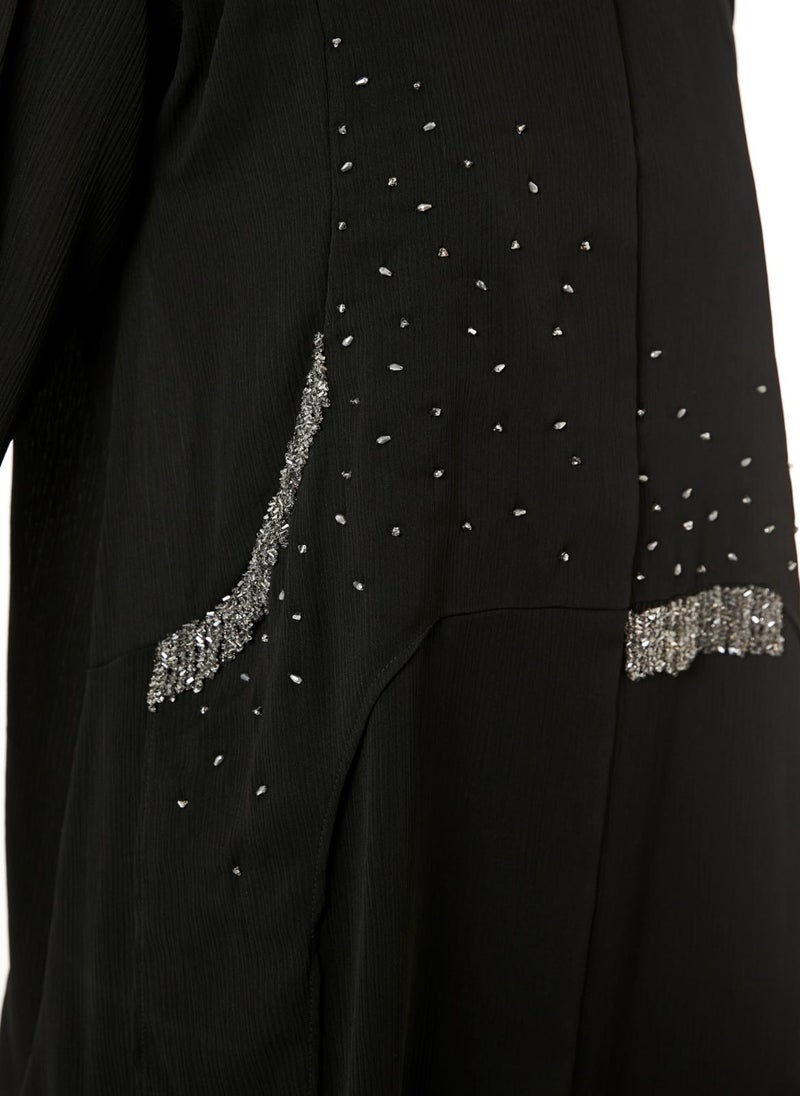 Moistreet Black Zoom Top and Pants Set - Image 3