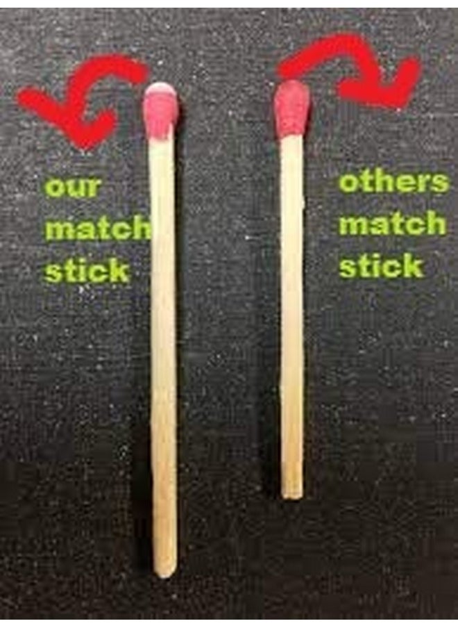 DHAVESAI Dhavesai Home Light Matchbox - 400 Sticks  - Image 3