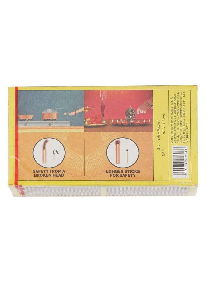 DHAVESAI Dhavesai Home Light Matchbox - 400 Sticks  - Image 5