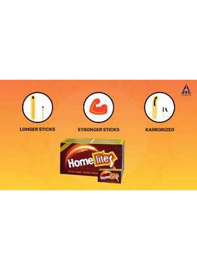 DHAVESAI Dhavesai Home Light Matchbox - 400 Sticks  - Image 4