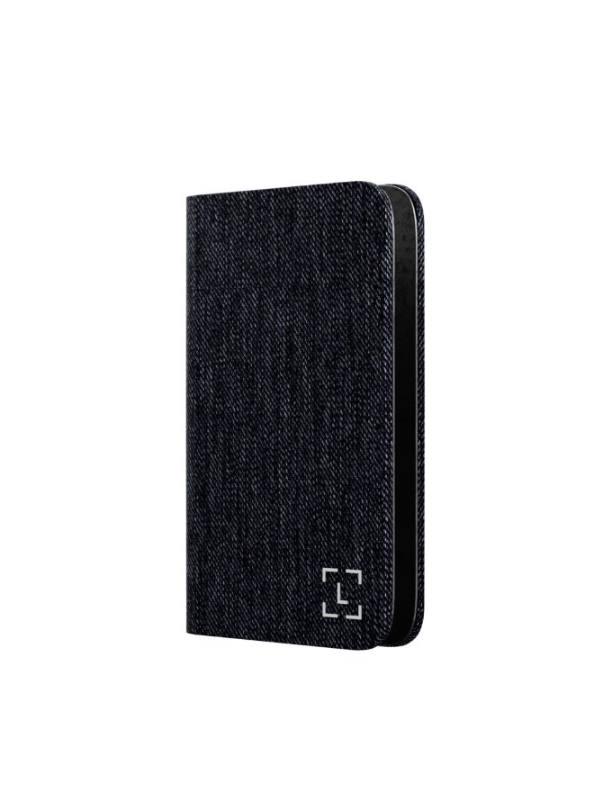 Ledger Stax Magnet Folio Case | Secure & Protective Storage Case for Stax Hardware Wallet, Magnetic Shell Design, Anti-Scratch, Slim and Lightweight - Business Charcoal - Image 1