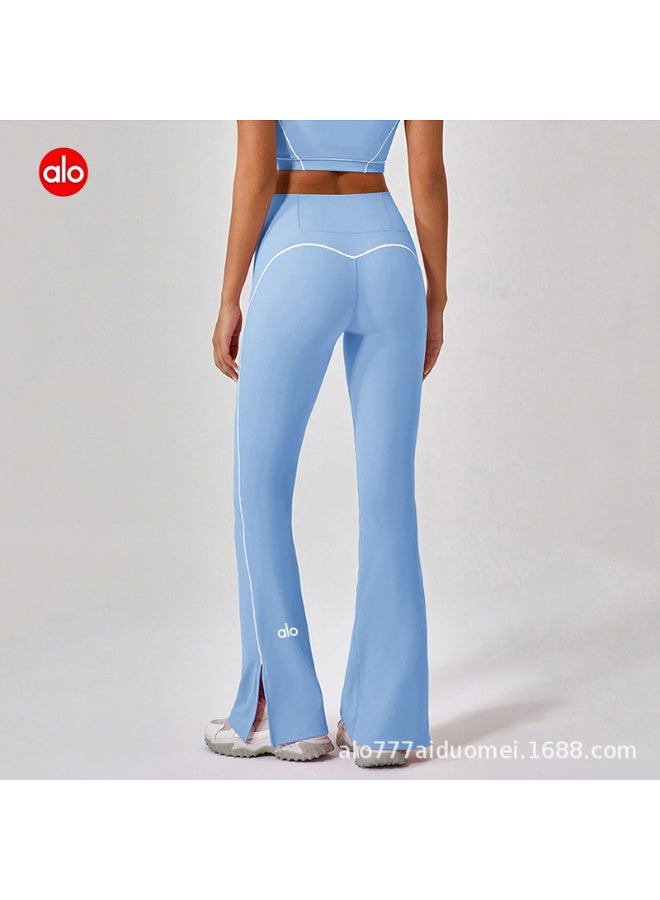 alo Alo High-Waisted Leggings - Stylish and Versatile Yoga Pants  - Image 4