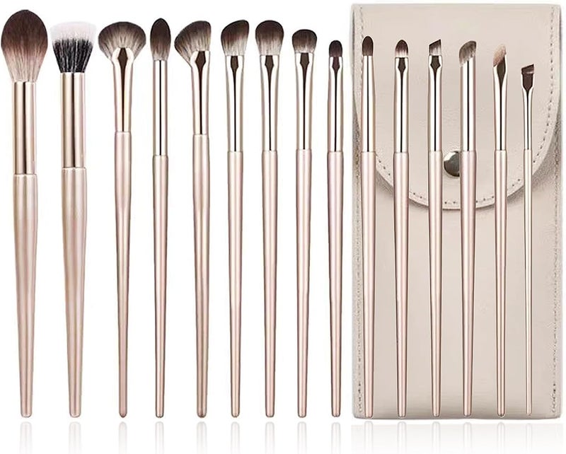 Aputue Makeup Brush, 15Pcs Professional Brush Set for Foundation, Concealer and Eyebrow, Complete Makeup Kit for Women with Soft Bristles - Image 1