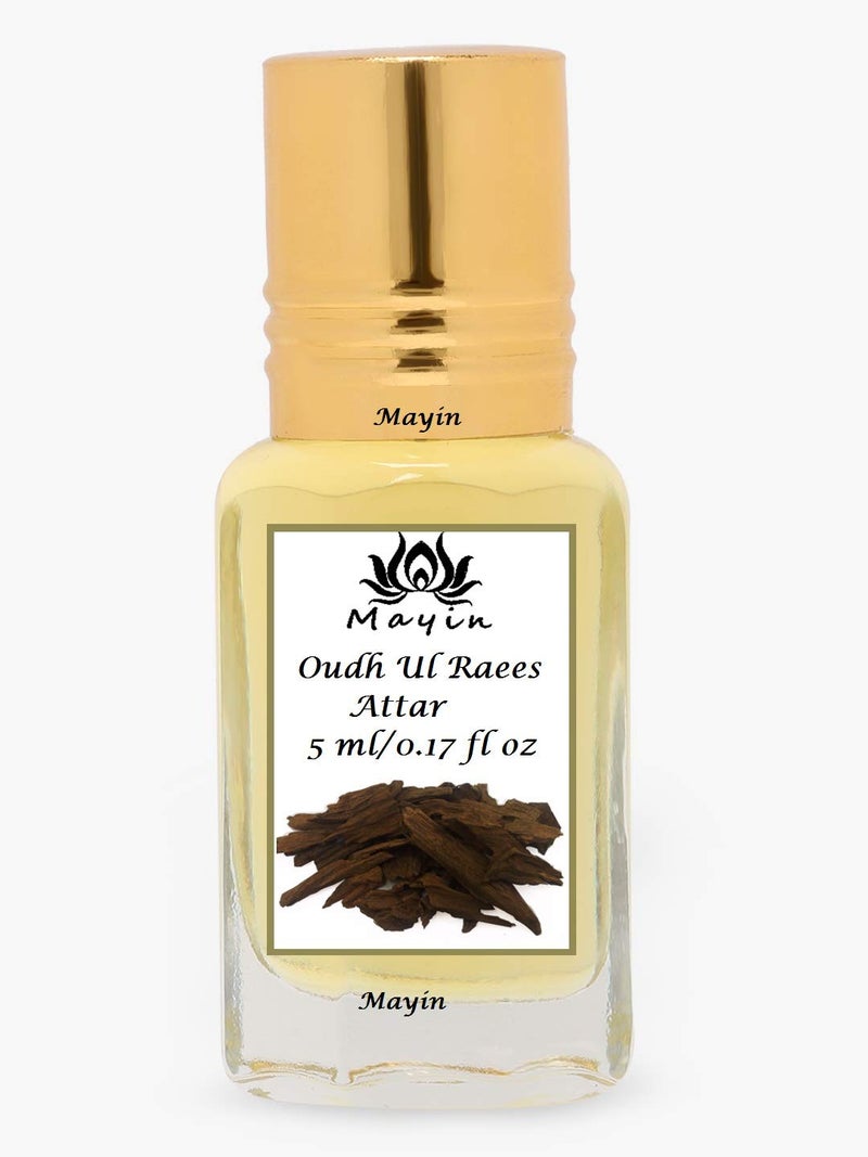 Mayin Oudh Ul Raees Attar For Men Women 5ml - Image 1