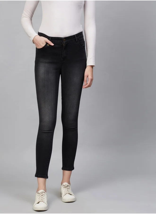 Hubberholme Black Jeans For Women