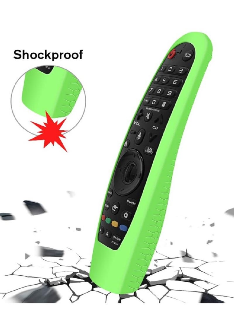 Generic - Protective Cover for LG TV Remote Cover Case(Green) - Image 1