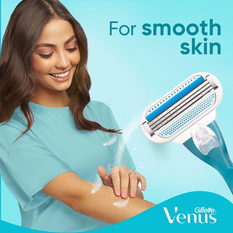 Procter & Gamble Gillette Venus Smooth Women's Razor Blades x4 - Image 3