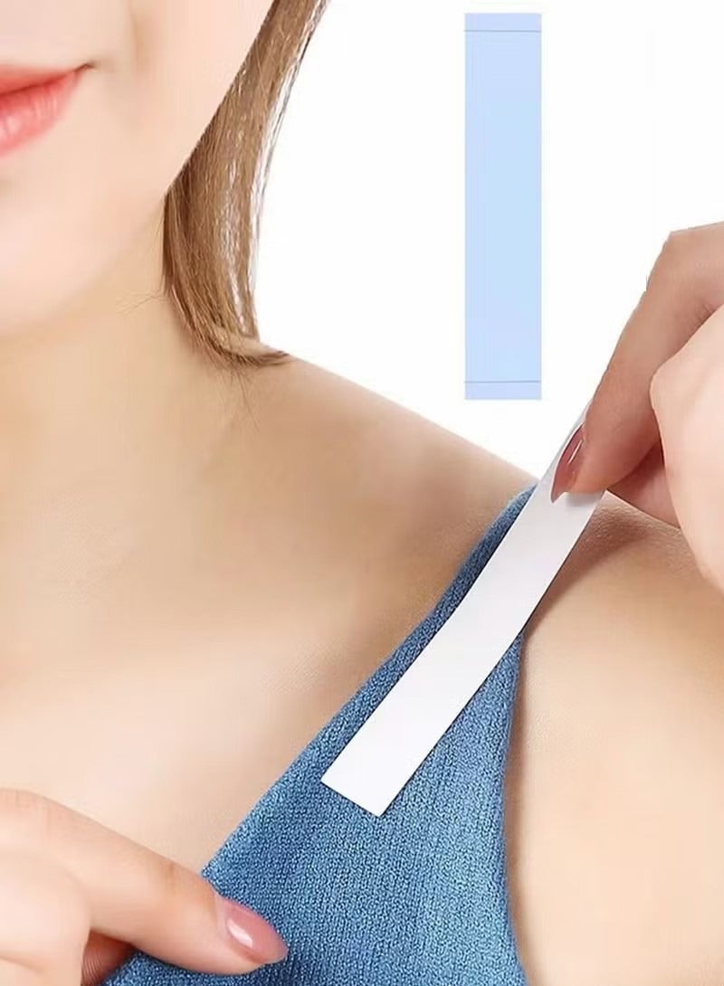 Double Sided Tape for Apparel and Body, Clear Gentle Strong Adhesive Ladies Clothing All Skin Tones Fabrics (36 Pcs) - Image 1