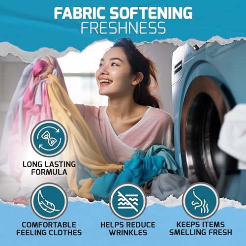RAW BASICS Dryer Sheets 80 Bulk Loads Laundry Fabric Softener Strips to Guard Against Static Non Toxic for Sensitive Skin Zero Waste and Plastic Free Lightly Scented with Wrinkle Release Technology - Image 5