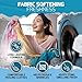 RAW BASICS Dryer Sheets 80 Bulk Loads Laundry Fabric Softener Strips to Guard Against Static Non Toxic for Sensitive Skin Zero Waste and Plastic Free Lightly Scented with Wrinkle Release Technology - Image 4