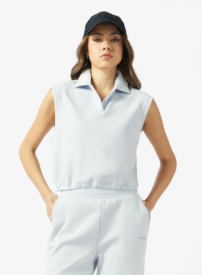 جس بلوزة بولو بدون أكمام