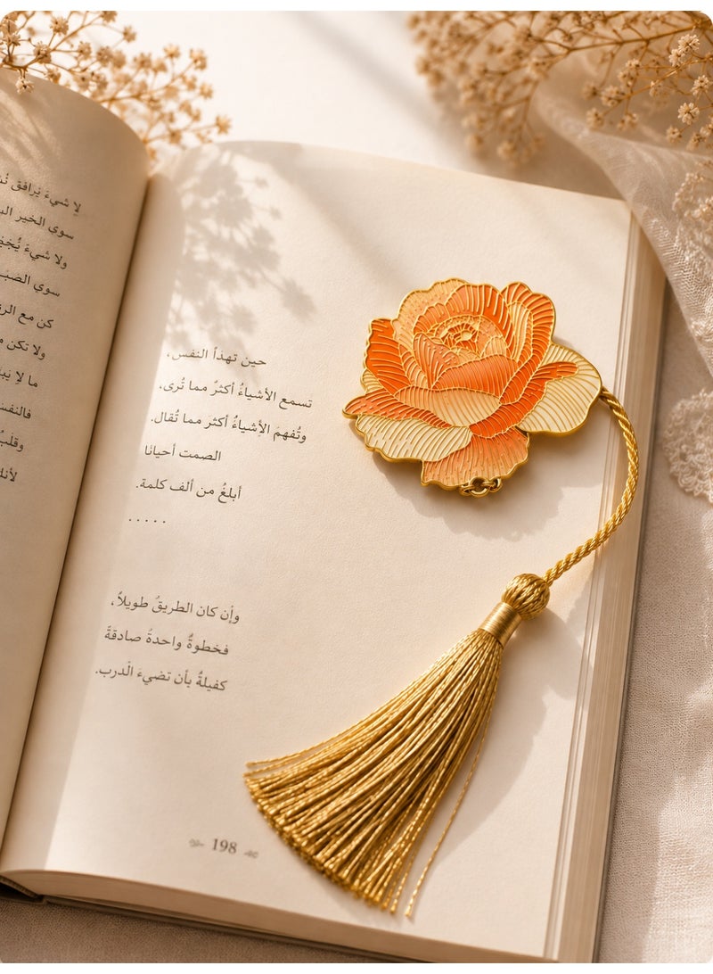 "هدية مثالية لعشاق القراءة والفن: فاصل كتاب بتصميم فني " - Image 1