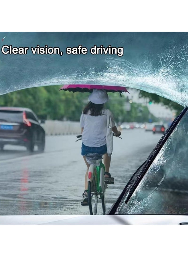 شفرات ممسحة الزجاج لسيارة نيسان كاشكاي دواليس J10 2006-2013 2012 2011 2010 مناسبة تمامًا للزجاج الامامي و الخلفي من الشافعي - Image 5