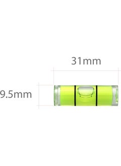 TiTi Cylinder Spirit Level Tube Horizontal Measurement (For Hanger) 5 Pieces  - Image 3