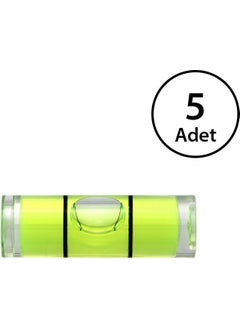 TiTi Cylinder Spirit Level Tube Horizontal Measurement (For Hanger) 5 Pieces  - Image 1