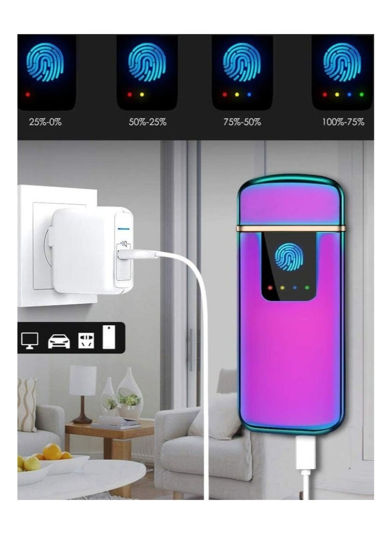 Dreamzon Electric Arc Lighter – Jet Flame Torch Lighter, Refillable Butane & USB Rechargeable 2-in-1 Windproof Lighter for Kitchen, Grill, BBQ, and Candles - Image 2