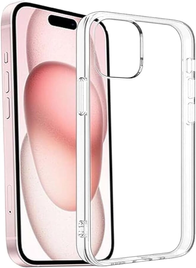 Next store Compatible with iPhone 15 Pro Clear Case [Anti-Yellowing] Shockproof Protective Cover (Clear) (Clear)