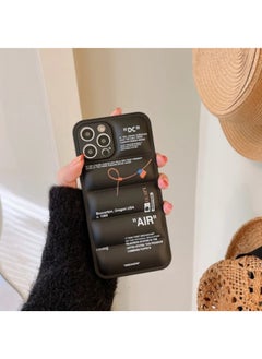 Trendy Down Coat Compatible For Iphone 11 15promax 13 Phone Case Xsmax 7p 12pro Digital Computer/For Iphone Protective Cover-Color:Figure 1 Black-Applicable Model:For Iphone16Pro
