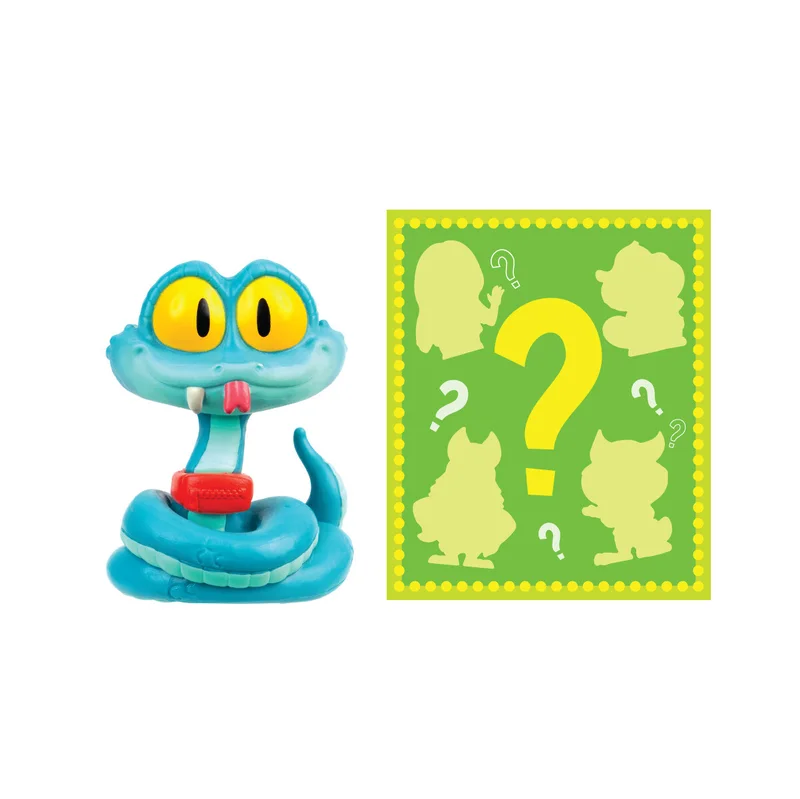 Disney Zootropolis 2 Collectible Figure 2-in-1 Pack - Gary De Snake & Myster Figure 2-Inches | Zootopia 2 Mystery Tails Collection | Surprise Figure | Character Figure | Gift for Kids and Collectors!