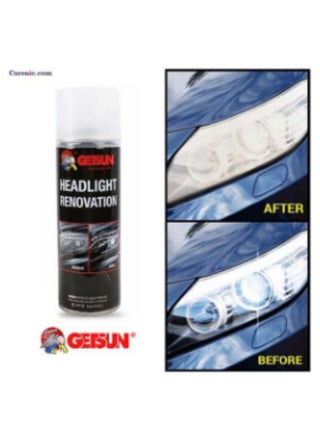 بخاخ تجديد المصابيح الأمامية Getsun G-1113، 235 مل | استعادة الوضوح واللمعان | منظف سريع وفعال للمصابيح الأمامية - view 3