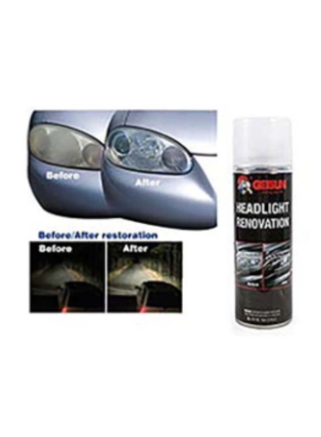 GETSUN Getsun G-1113 Headlight Renovation Spray 235ml | Restore Clarity and Shine | Quick and Effective Headlight Cleaner - Image 4